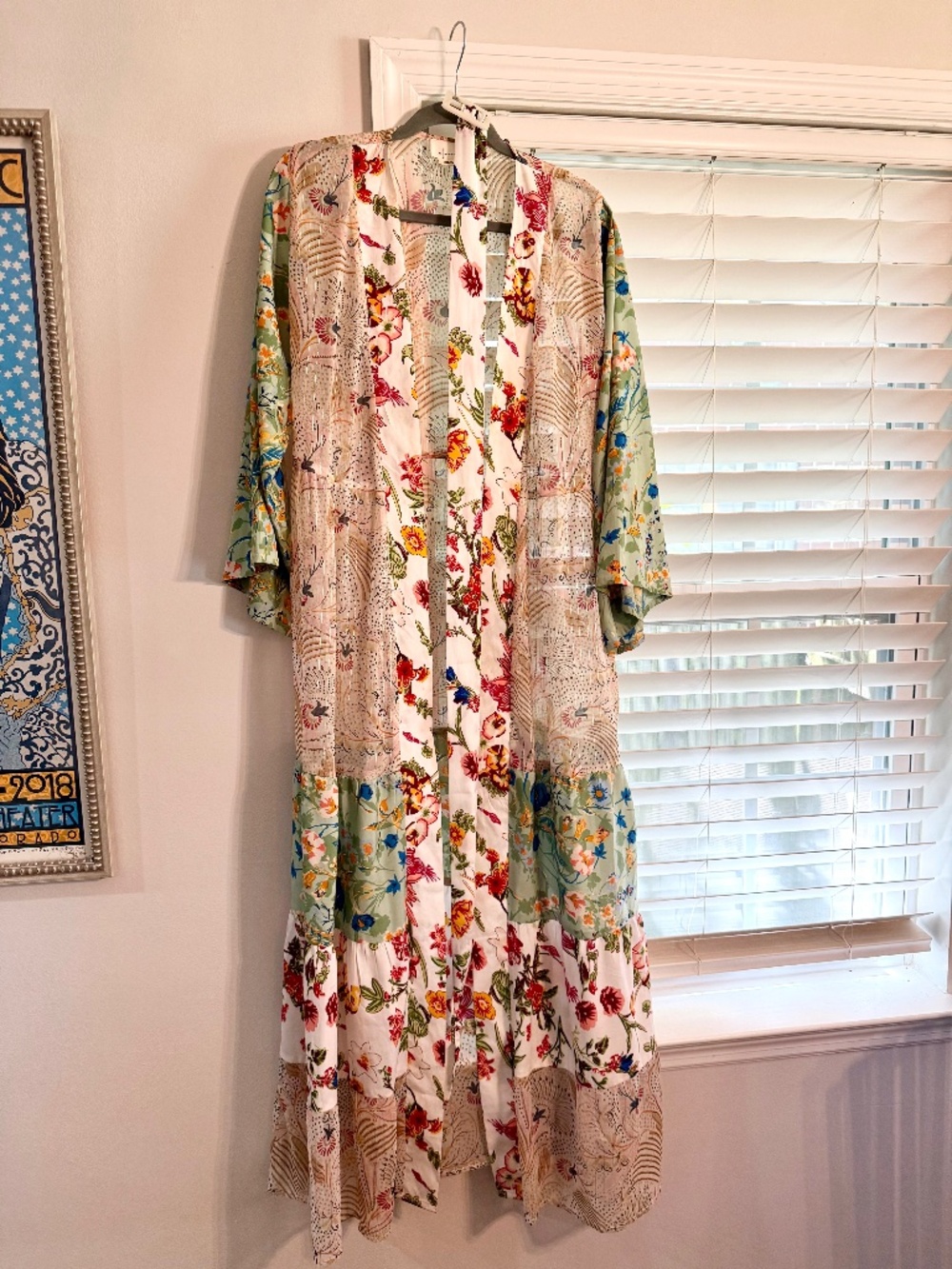 Anthropologie Dani Floral Kimono (One Size)